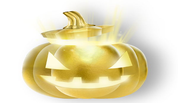 halloween gold golden pumpkin 