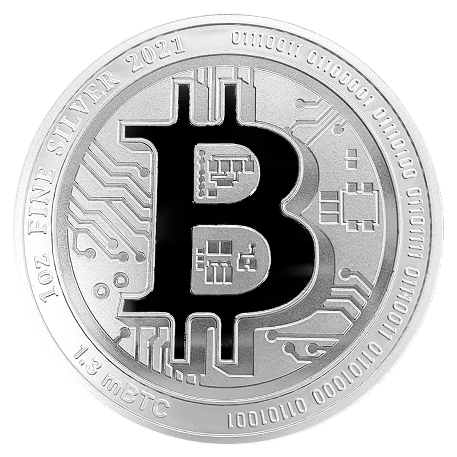 2021 Bitcoin 1oz Silver Coin – hallmark investments