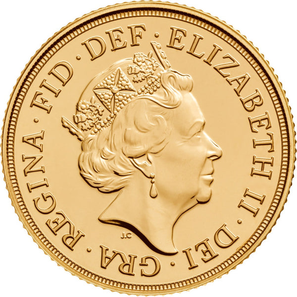 2017 Full Gold Sovereign Coin
