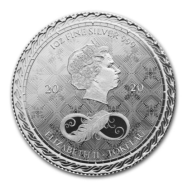 2020 Tokelau Chronos 1oz Silver Coin