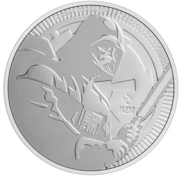 2020 Darth Vadar 1oz Silver Coin