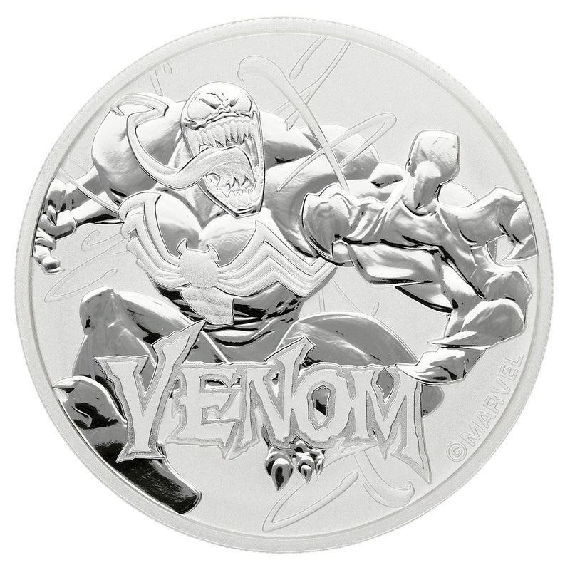 2020 Venom Marvel 1oz Silver Coin