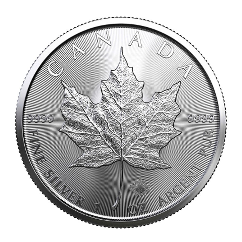 2021 Canadian Maple 1oz Silver Coin
